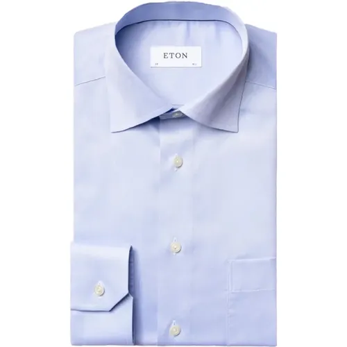 Super Slim Formal Shirt , male, Sizes: M - Eton - Modalova