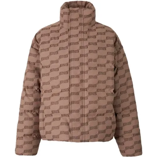 Monogram Puffer Jacket , male, Sizes: M, L - Balenciaga - Modalova
