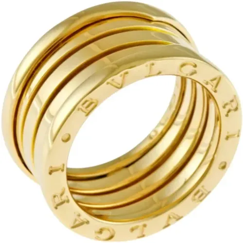 Pre-owned Gold rings , female, Sizes: ONE SIZE - Bvlgari Vintage - Modalova