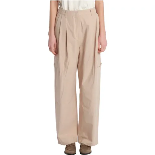 Cargo Pants in 100% Cotton , female, Sizes: 2XS, XS, M - Attic and Barn - Modalova