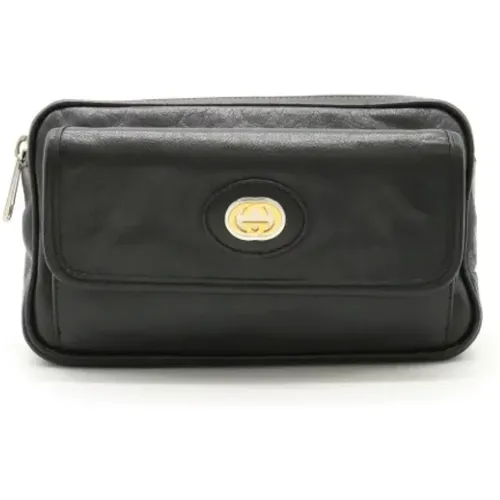 Pre-owned Leder clutches - Gucci Vintage - Modalova