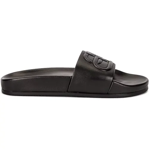 Piscine Slides , female, Sizes: 3 UK - Balenciaga - Modalova