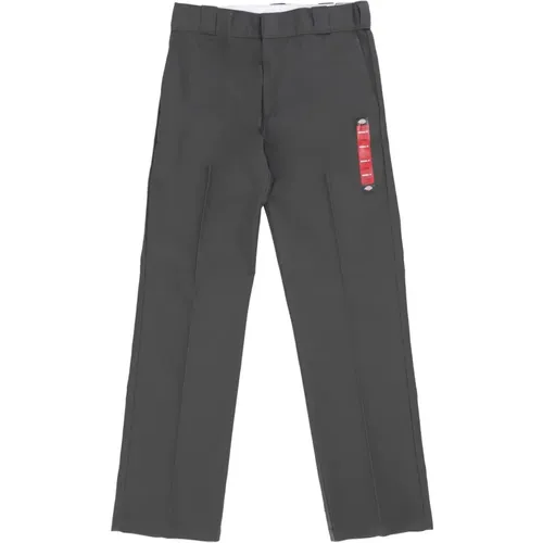 Strukturierte olivgrüne Arbeitshose , Herren, Größe: W34 L32 - Dickies - Modalova