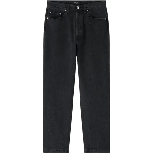 Schwarze Jean Achille Hose , Herren, Größe: W33 - A.P.C. - Modalova