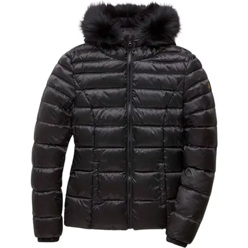 Kurze Mead Fur Jacke , Damen, Größe: M/L - RefrigiWear - Modalova