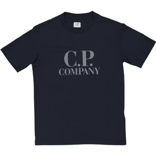Goggle Print T-shirt für Jungen - C.P. Company - Modalova
