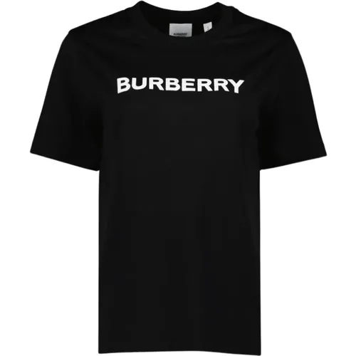 Logo Print Rundhals Tee Burberry - Burberry - Modalova