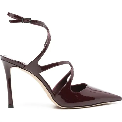 Burgundy Barefoot Strap Sandal , female, Sizes: 3 UK, 2 UK, 6 1/2 UK - Jimmy Choo - Modalova