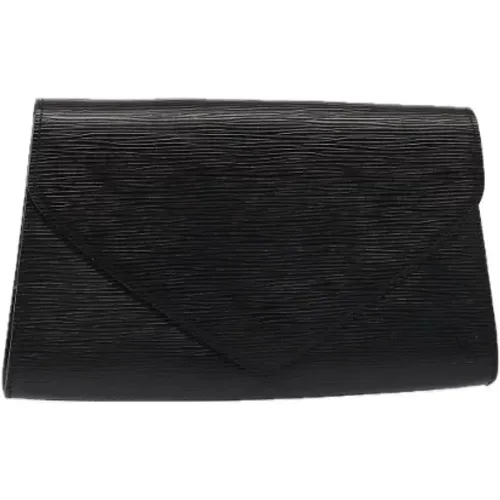 Pre-owned Leather clutches , female, Sizes: ONE SIZE - Louis Vuitton Vintage - Modalova