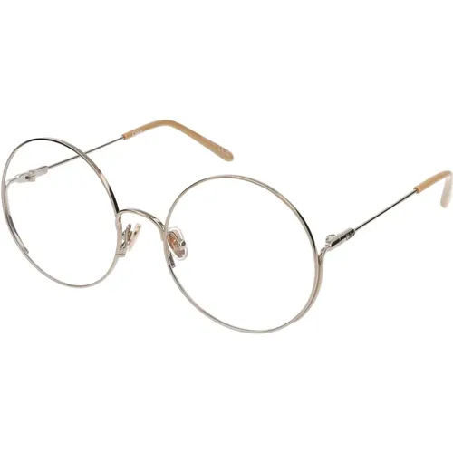Stylische Brille Ch0167O , Damen, Größe: 56 MM - Chloé - Modalova