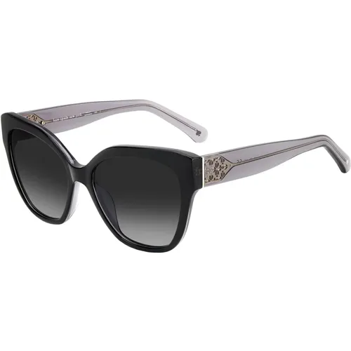 Dark Grey Shaded Sunglasses Savanna/G/S , female, Sizes: 57 MM - Kate Spade - Modalova