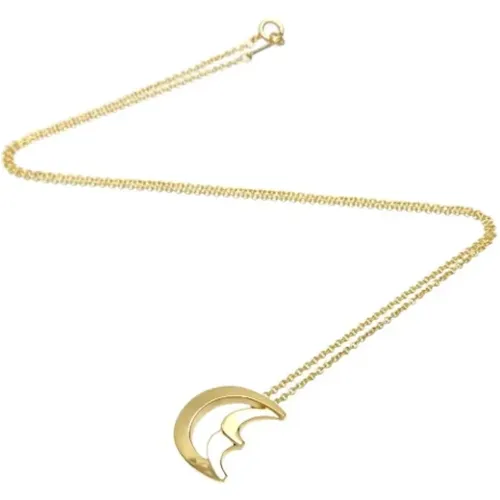 Pre-owned Gold necklaces , female, Sizes: ONE SIZE - Tiffany & Co. Pre-owned - Modalova