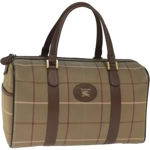 Pre-owned Canvas burberry-bags , female, Sizes: ONE SIZE - Burberry Vintage - Modalova