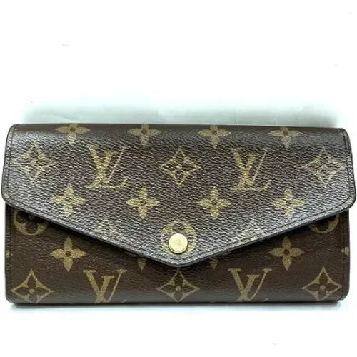 Pre-owned Canvas wallets , female, Sizes: ONE SIZE - Louis Vuitton Vintage - Modalova