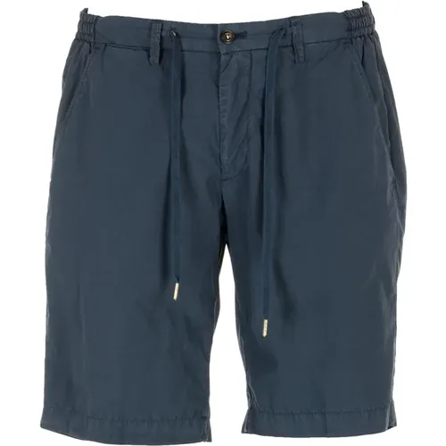 Blaue Bermuda-Shorts , Herren, Größe: L - Briglia - Modalova
