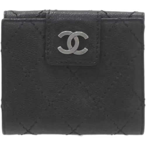 Pre-owned Leather wallets , female, Sizes: ONE SIZE - Chanel Vintage - Modalova