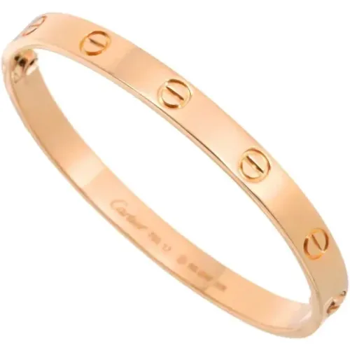 Pre-owned Rose Gold rings , female, Sizes: ONE SIZE - Cartier Vintage - Modalova