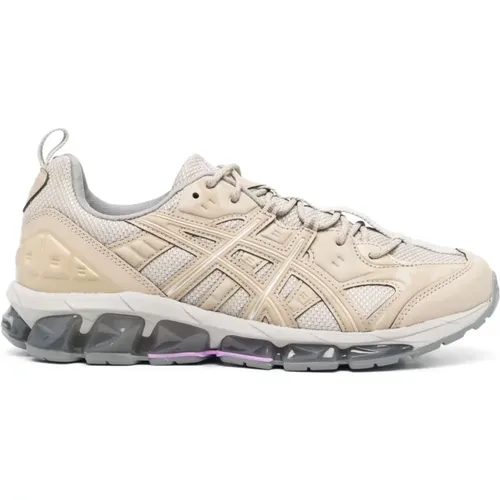 Feather Grey/Wood Crepe Sneakers , male, Sizes: 12 1/2 UK, 9 1/2 UK - ASICS - Modalova