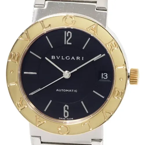 Pre-owned Metal watches , male, Sizes: ONE SIZE - Bvlgari Vintage - Modalova