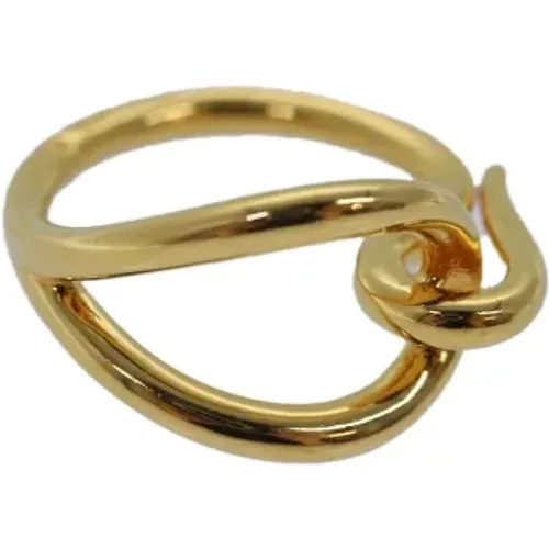 Pre-owned Metal rings , female, Sizes: ONE SIZE - Hermès Vintage - Modalova