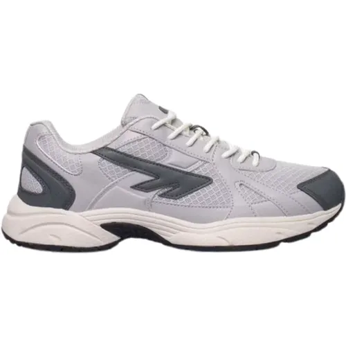 Magnum Light Grey Lace-up Shoes , male, Sizes: 11 UK, 4 UK, 3 UK, 9 UK, 10 UK, 5 UK - Hi-Tec - Modalova