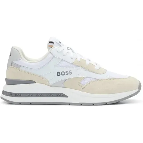 Kurt Runn Sneakers , Herren, Größe: 41 EU - Hugo Boss - Modalova