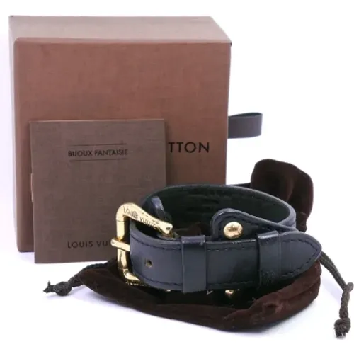 Pre-owned Leather bracelets , unisex, Sizes: ONE SIZE - Louis Vuitton Vintage - Modalova