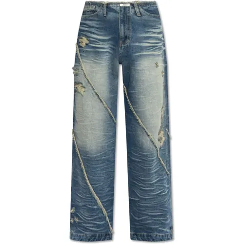 Distressed Jeans , unisex, Größe: L - Ader Error - Modalova
