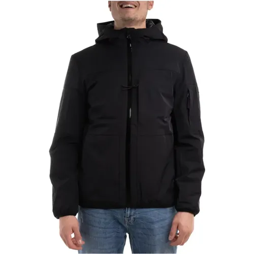 Light Jackets, Men`s Korteylon Jacket , male, Sizes: XL, M, L - Calvin Klein - Modalova