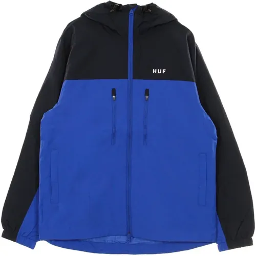 Herren Windbreaker Jacke in Blau - HUF - Modalova