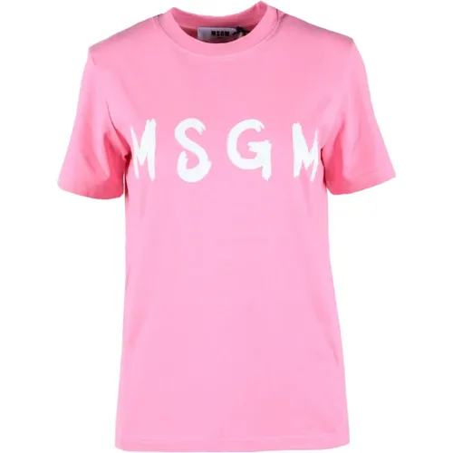 Tshirt , Damen, Größe: L - MSGM - Modalova