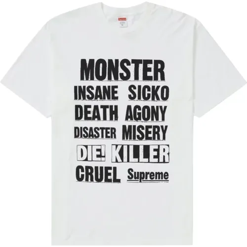 Limited Edition Monster Tee , male, Sizes: XL, M, L, S - Supreme - Modalova