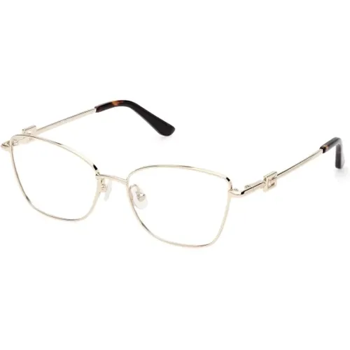 Square Metal Glasses , female, Sizes: 54 MM - Guess - Modalova