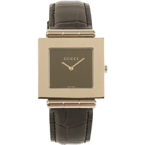 Pre-owned Metal watches , female, Sizes: ONE SIZE - Gucci Vintage - Modalova