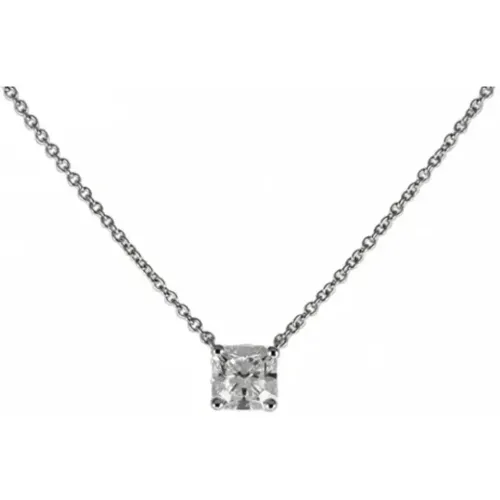 Pre-owned Platinum necklaces , female, Sizes: ONE SIZE - Tiffany & Co. Pre-owned - Modalova