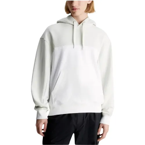 Moderner Colorblock-Sweatshirt , Herren, Größe: M - Calvin Klein - Modalova