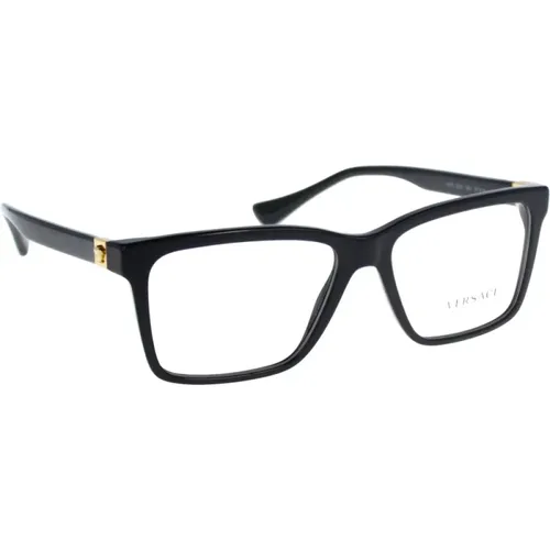 Original Prescription Glasses with 3-year warranty , unisex, Sizes: 56 MM - Versace - Modalova