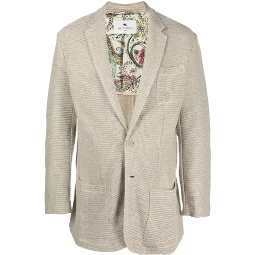 Blazer , male, Sizes: 2XL - ETRO - Modalova