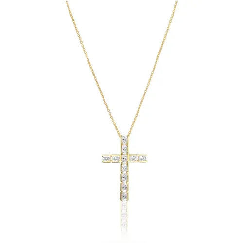 Roccanova Kreuz Halskette - Sif Jakobs Jewellery - Modalova
