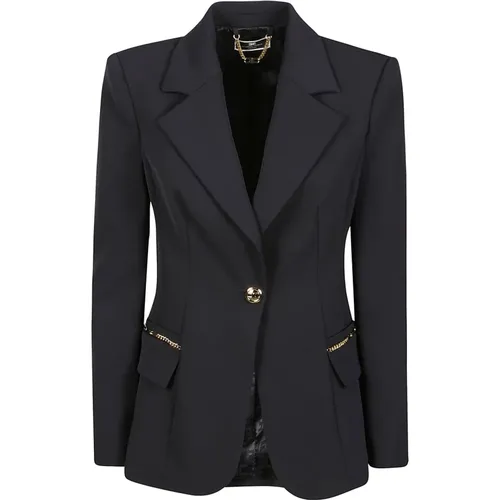 Essential Jacket , female, Sizes: XS - Elisabetta Franchi - Modalova