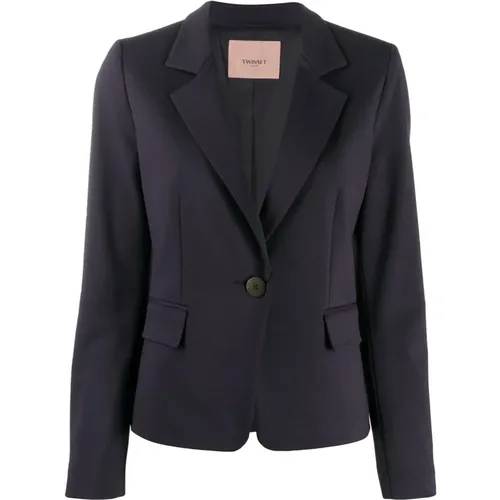 Slim-fit Milano Jacket , female, Sizes: L - Twinset - Modalova