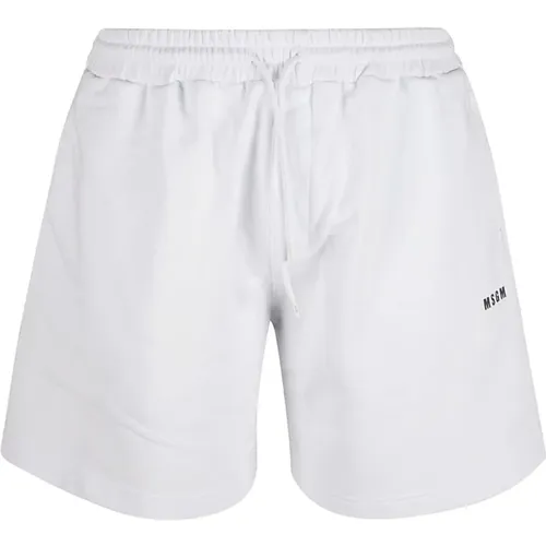 Stylische Bermuda Shorts für den Sommer , Herren, Größe: M - Msgm - Modalova