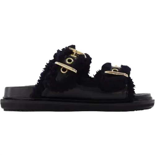 Leder flats Marni - Marni - Modalova