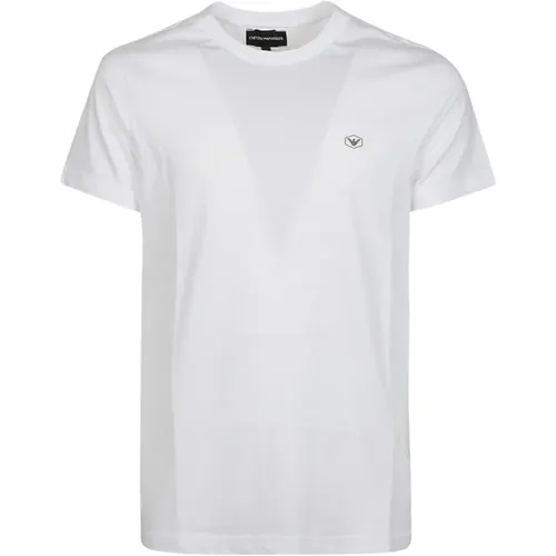 Casual Baumwoll T-Shirt , Herren, Größe: XL - Emporio Armani - Modalova