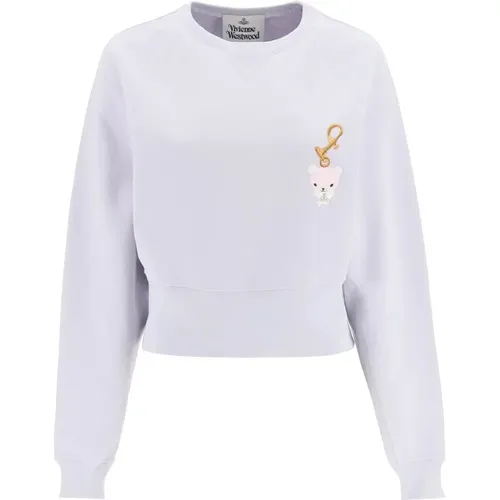 Sportlicher Sweatshirt Weiß , Damen, Größe: S - Vivienne Westwood - Modalova