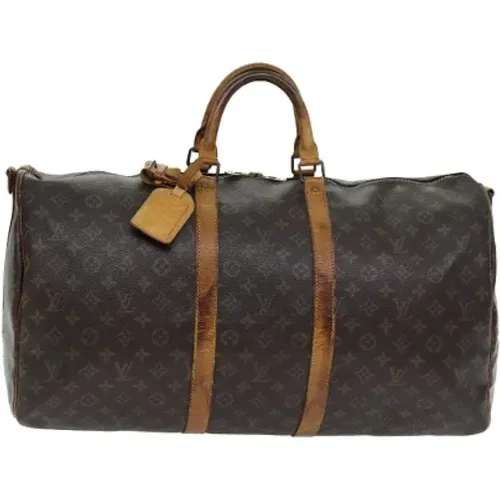 Pre-owned Canvas travel-bags , female, Sizes: ONE SIZE - Louis Vuitton Vintage - Modalova