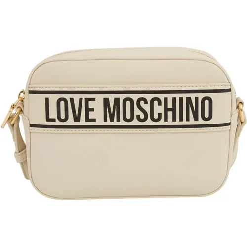 Ivory Bag , female, Sizes: ONE SIZE - Love Moschino - Modalova