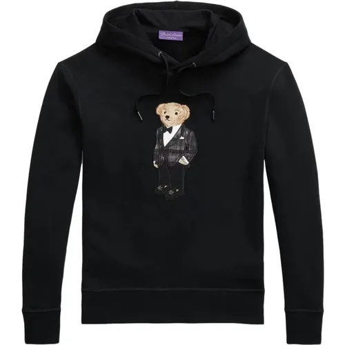 Long sleeve bear hoodie , male, Sizes: XL, 2XL - Ralph Lauren - Modalova