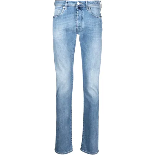 P Comfort Denim STR Wash 3 , male, Sizes: W33, W35 - Incotex - Modalova