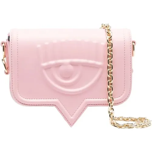 Debossed Logo Crossbody Tasche - Chiara Ferragni Collection - Modalova